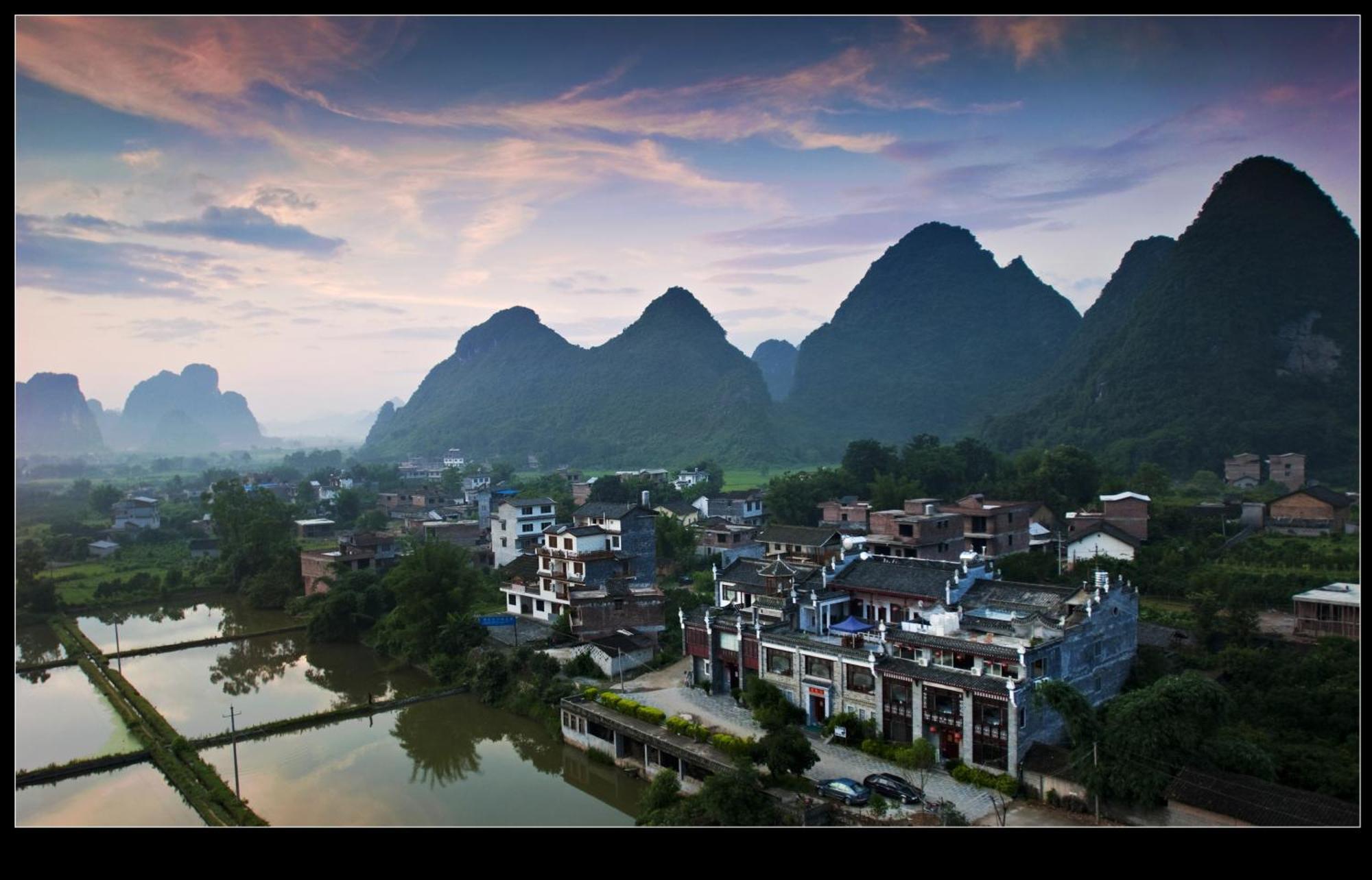 Yangshuo Leisure Tea Lodge Eksteriør billede